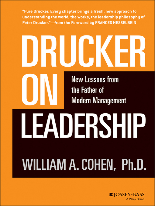 Title details for Drucker on Leadership by William A. Cohen - Available